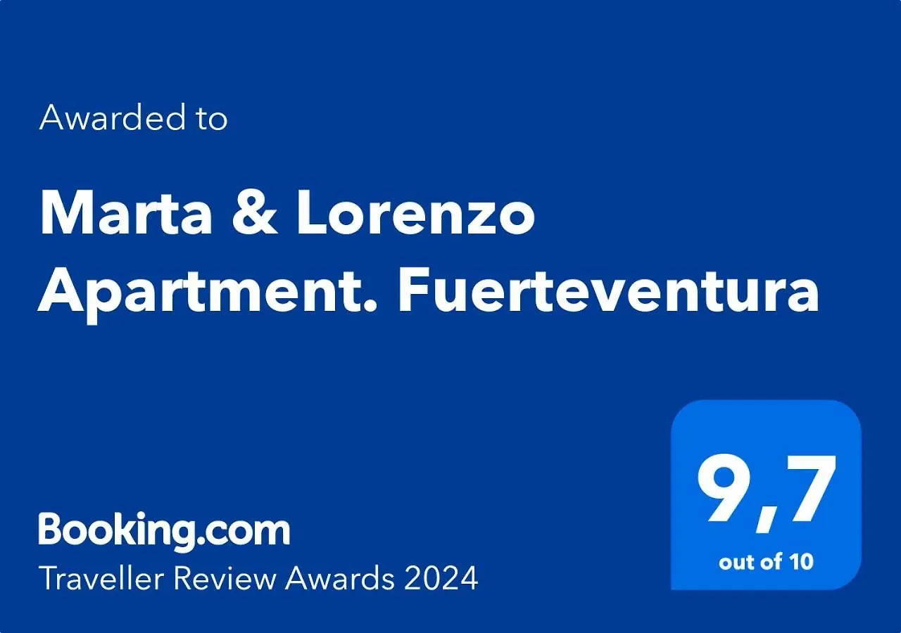 Marta & Lorenzo Apartment. Fuerteventura La Oliva Lejlighed